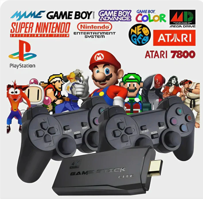 Consola De Juegos Nostalgic Mini Arcade Rocker M8 4k  10.000 Juegos 🎮